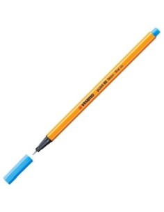 C 10 stabilo point 88 azul fluorescente nº031 punta de fibra 04mm